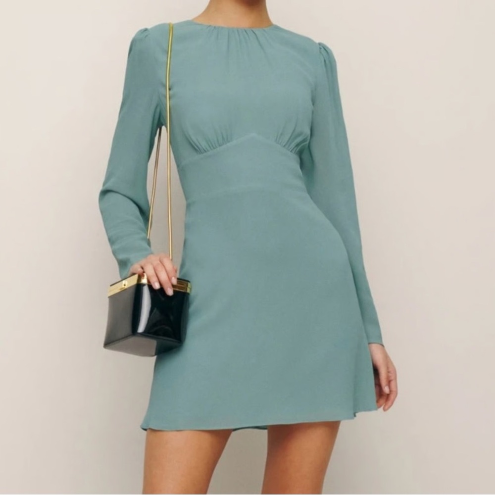 NWT Reformation Laken Long Sleeve Dress